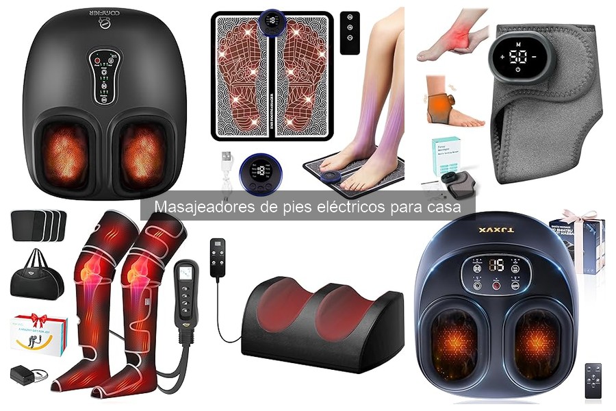Beneficios de usar masajeadores de pies eléctricos