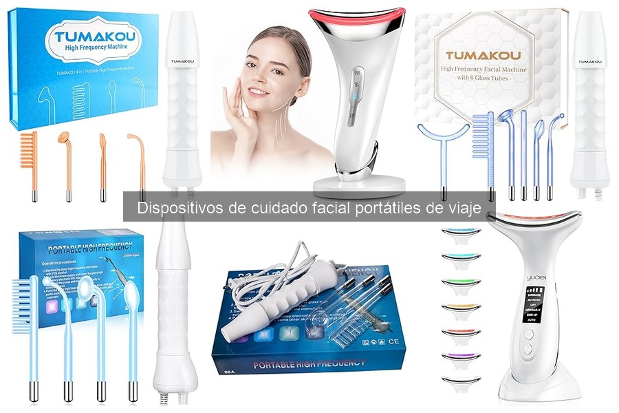 Características clave de dispositivos de cuidado facial portátil