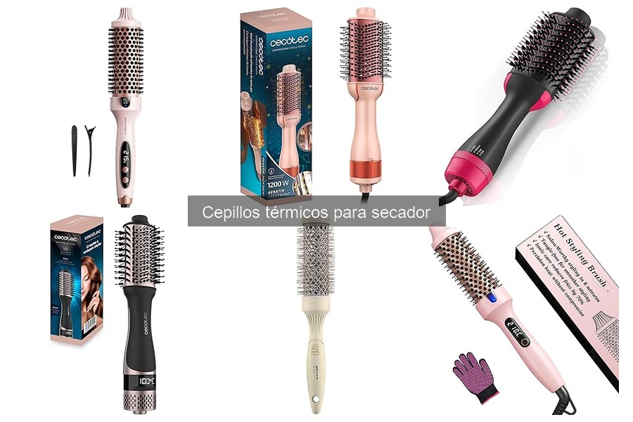 Características Clave en Cepillos Térmicos para Secador