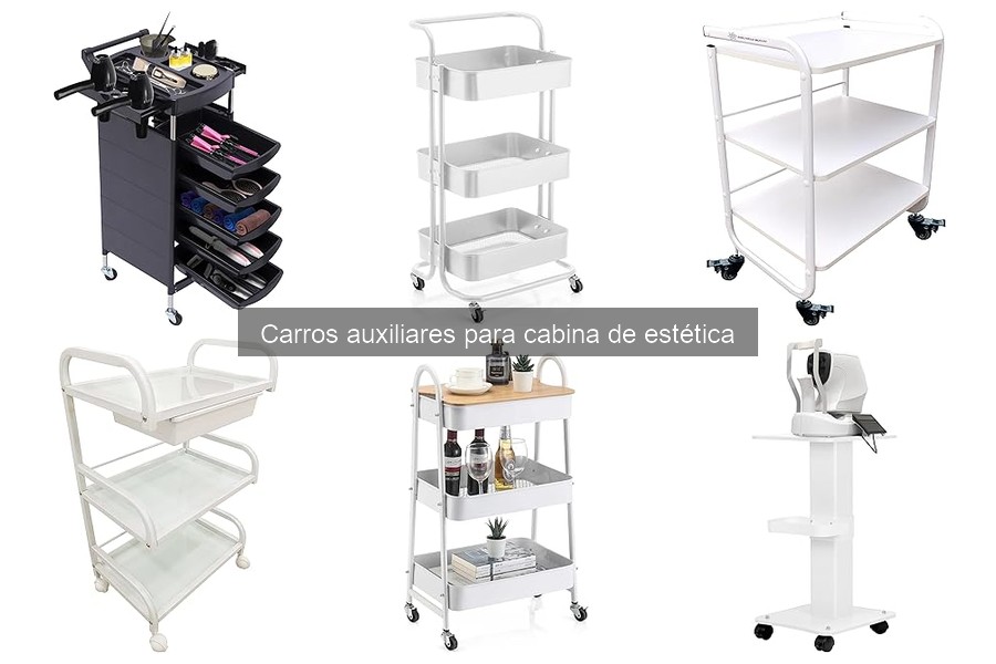 Características Esenciales de Carros Auxiliares para Estética