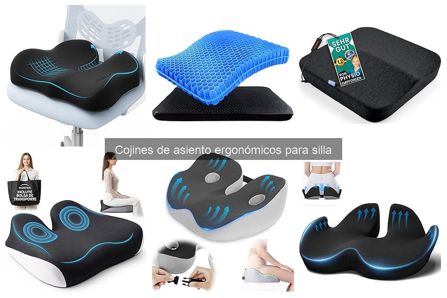 Cojines de Asiento Ergonómicos: ¿Qué Son y Sus Beneficios?