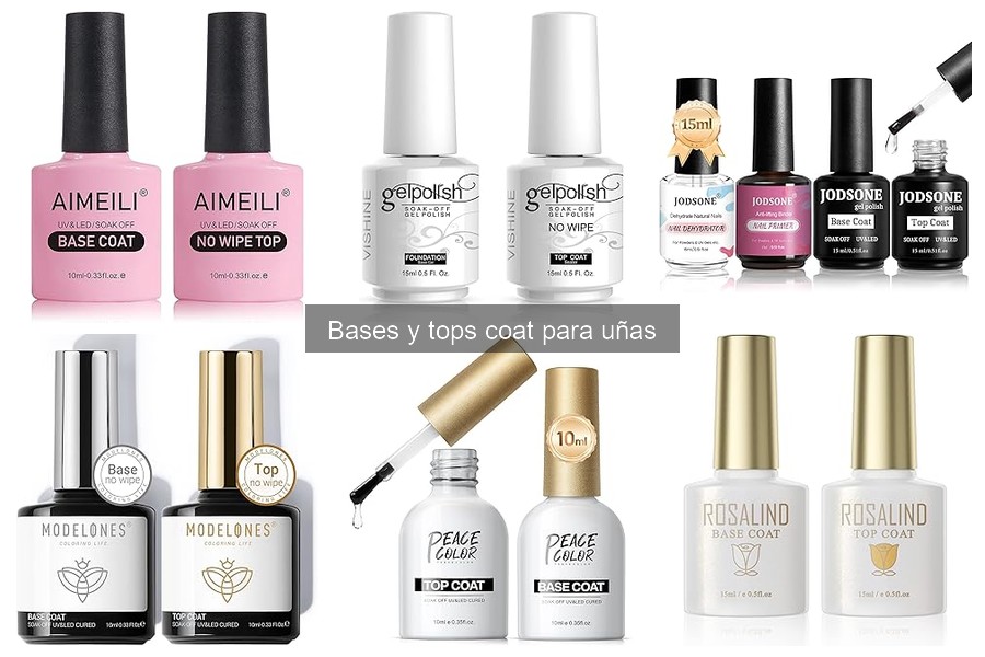 Cómo aplicar base y top coat para uñas correctamente