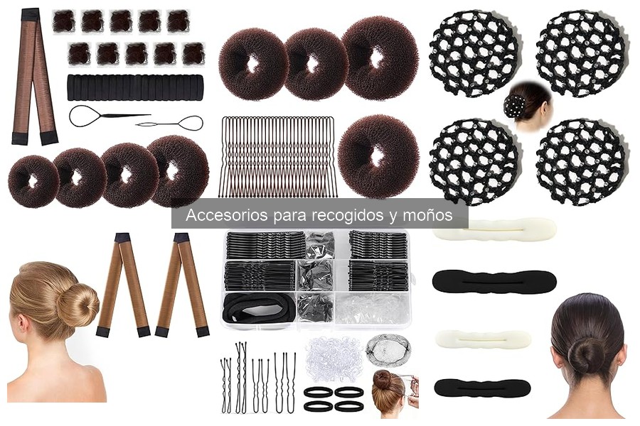 Cómo elegir accesorios para moños según tu tipo de cabello