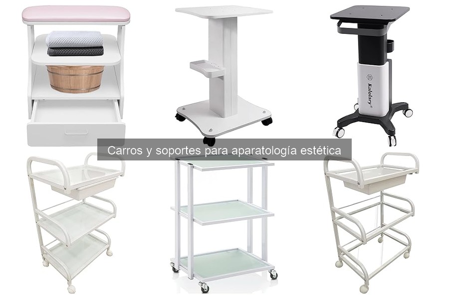Cómo elegir el mejor carro o soporte para aparatología estética