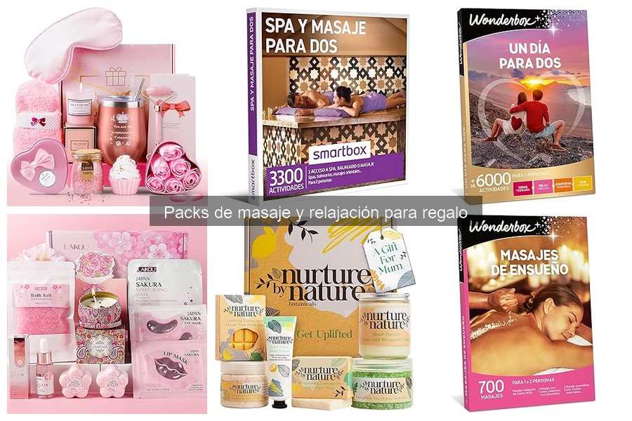 Cómo elegir el mejor pack de masaje para regalar