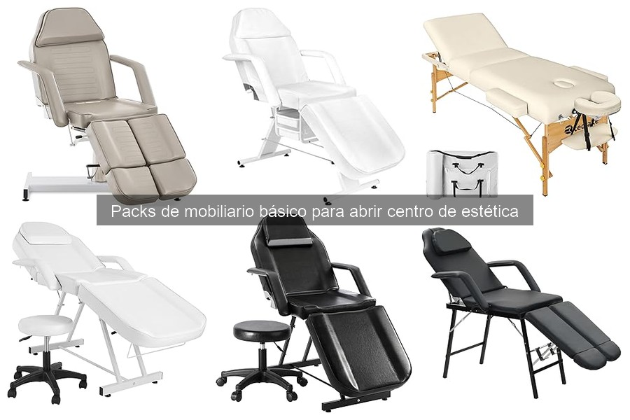 Cómo elegir el mejor pack de mobiliario para estética