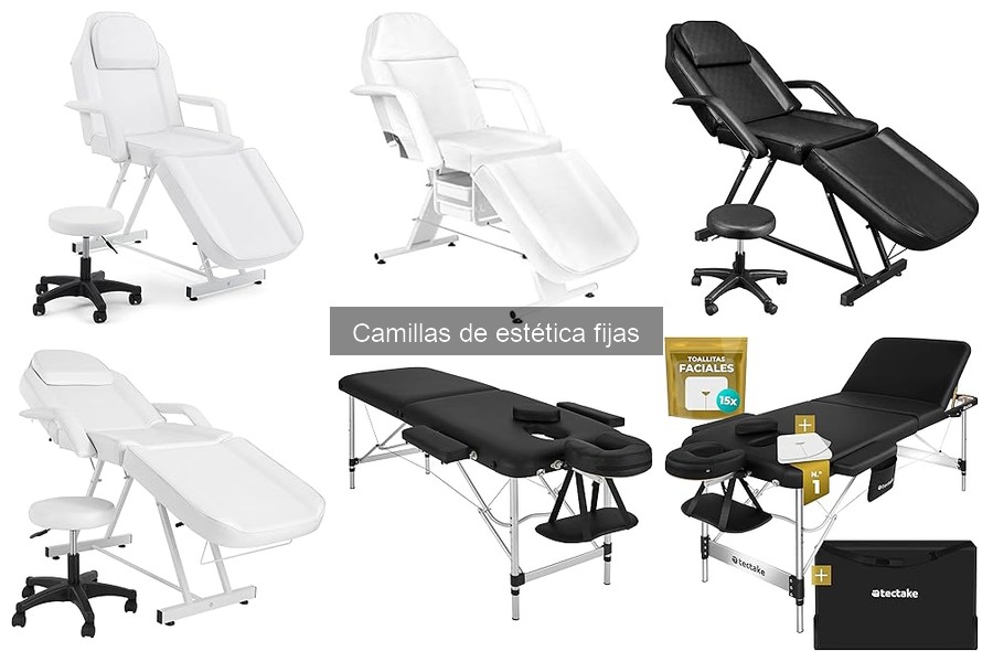Cómo elegir el tamaño ideal de camillas de estética fija