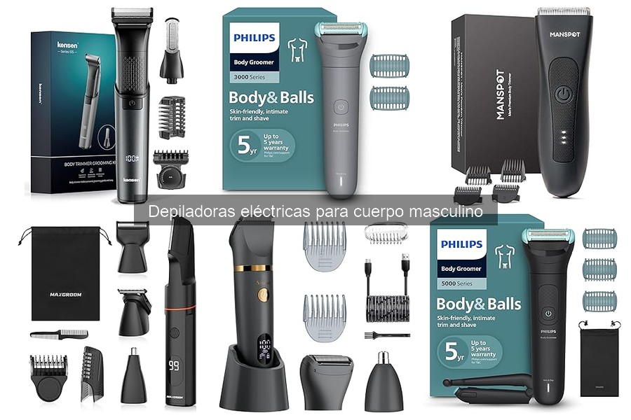 Cómo elegir la depiladora eléctrica masculina perfecta