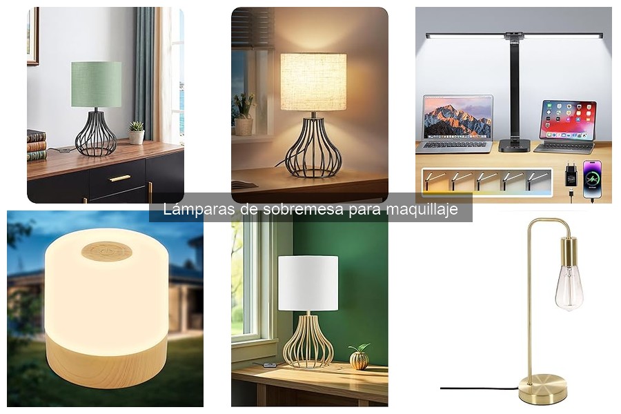 Cómo elegir la lámpara de sobremesa para maquillaje adecuada