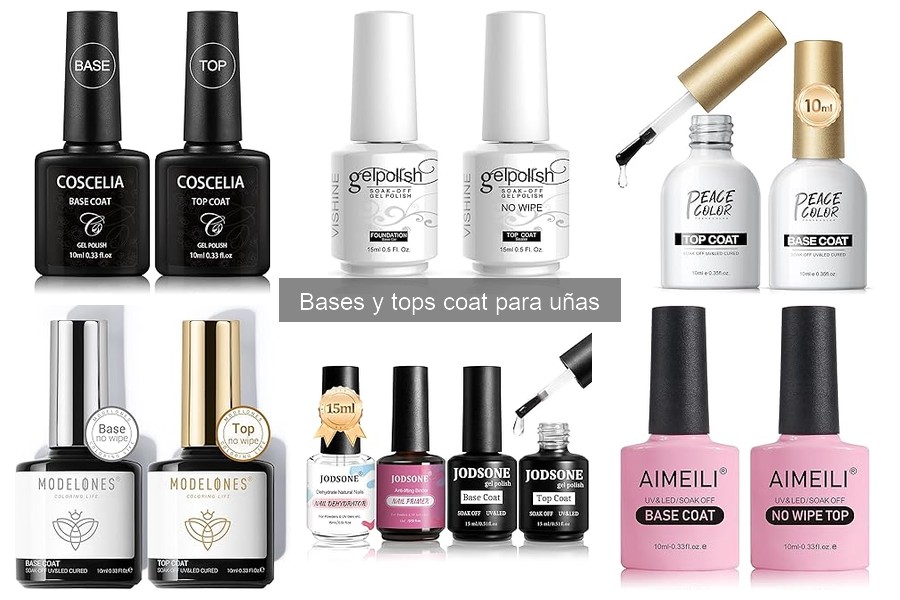 Cómo Elegir la Mejor Base y Top Coat para Uñas