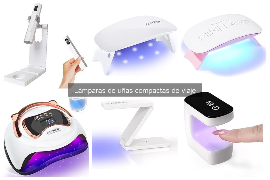 Cómo elegir la mejor lámpara de uñas compacta para viajar