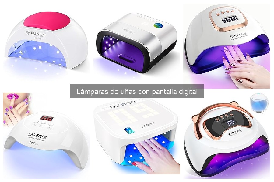 Cómo elegir la mejor lámpara de uñas con pantalla digital