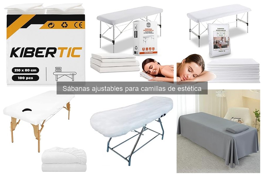 Cómo elegir sábanas ajustables para camillas de estética