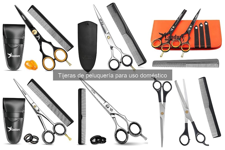 ¿Cómo elegir tijeras de peluquería para uso doméstico?
