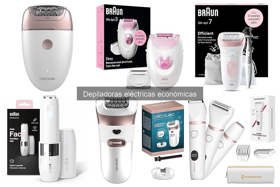Cómo elegir una depiladora eléctrica económica: guía práctica