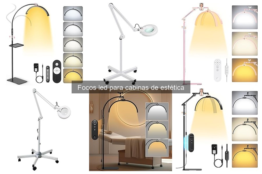 Cómo instalar focos LED en cabinas de estética
