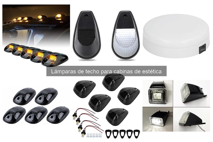 Cómo instalar lámparas de techo en cabinas de estética