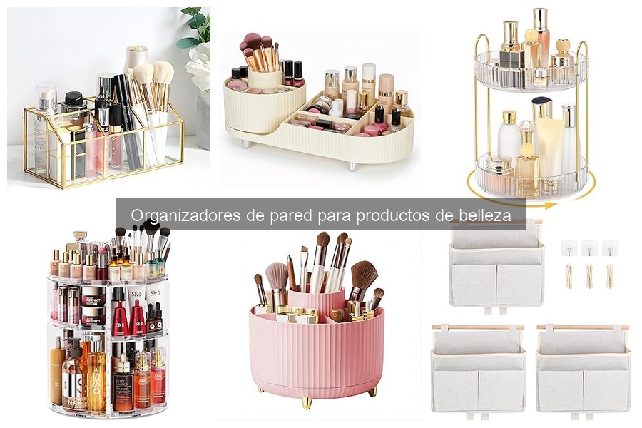Cómo instalar un organizador de pared para productos de belleza