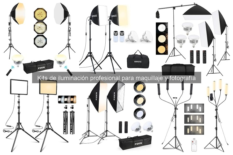 Cómo instalar y configurar un kit de iluminación profesional