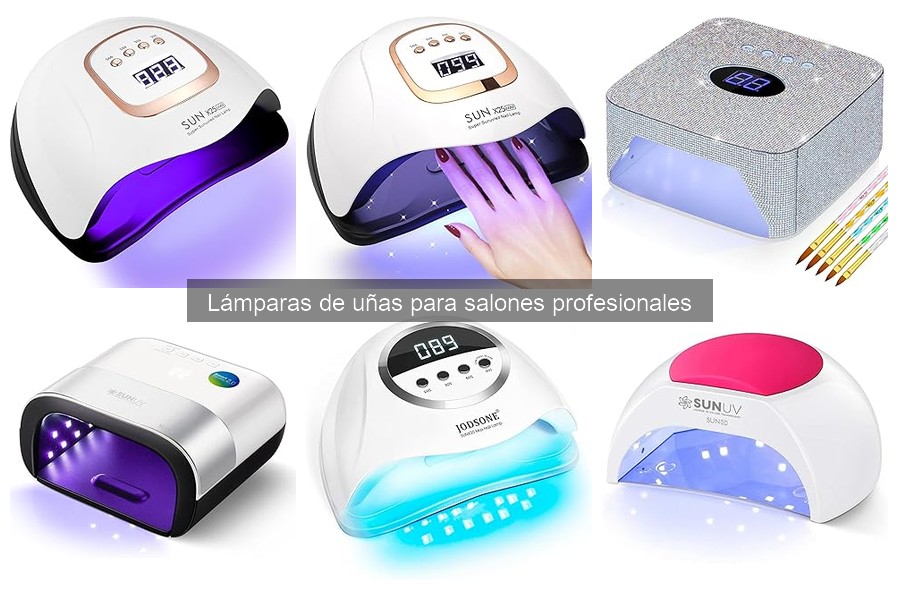 Cómo instalar y usar lámparas de uñas en el salón profesional