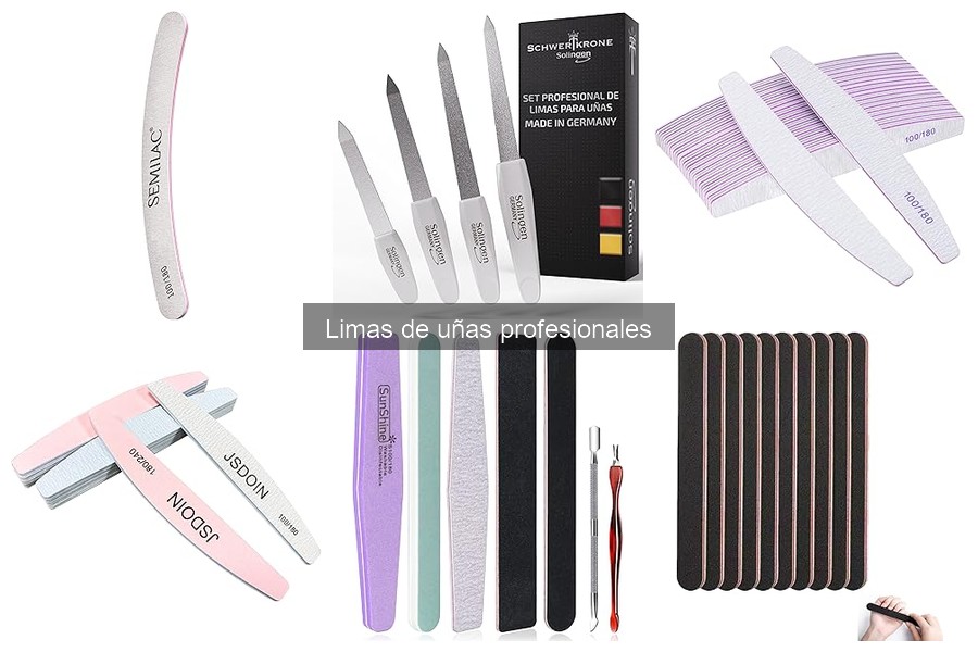 Cómo limpiar y mantener limas de uñas profesionales