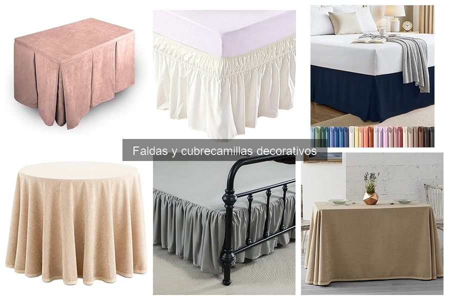 Cómo mantener faldas decorativas en óptimo estado