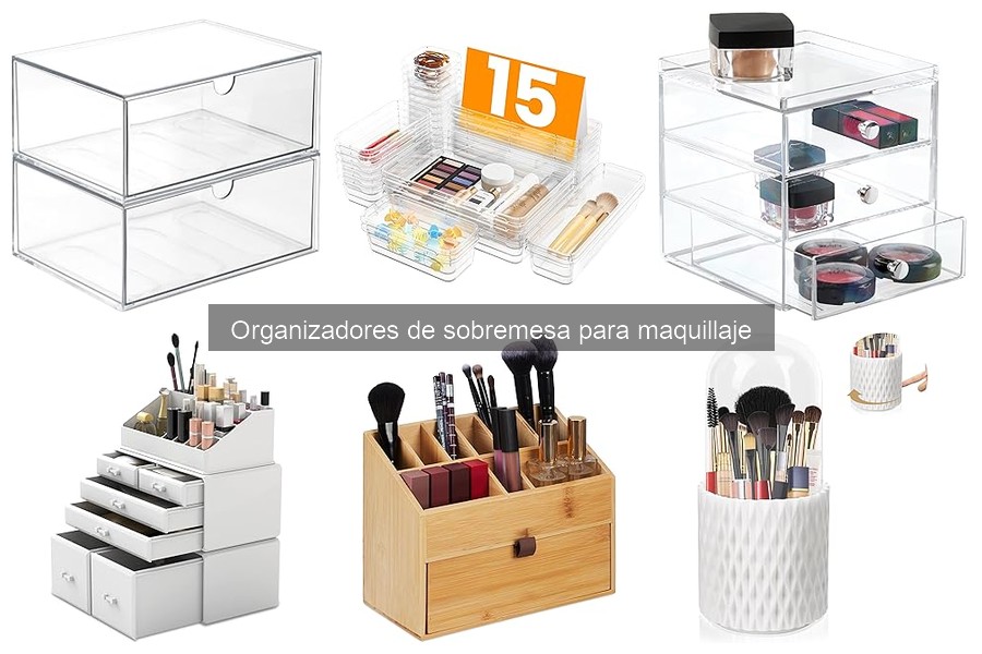 Cómo mantener organizadores de maquillaje: guía y consejos