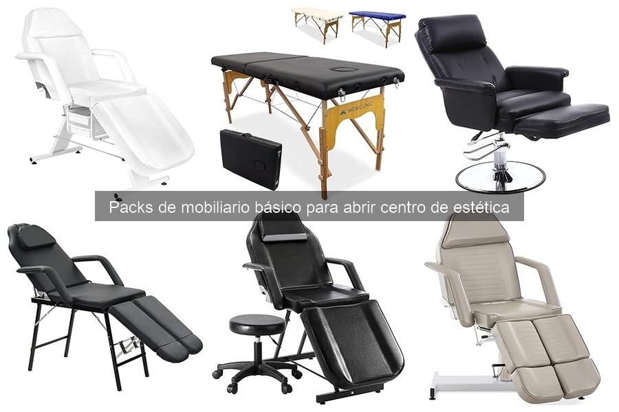 Cómo montar el mobiliario de tu centro de estética