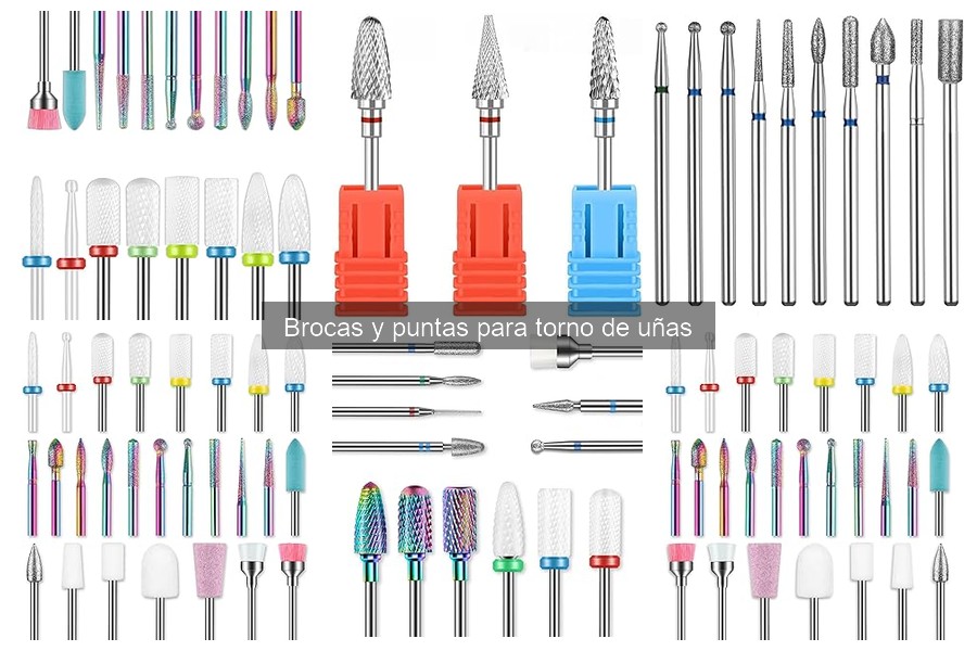 Cómo usar brocas y puntas para torno de uñas eficientemente