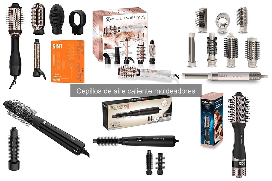 Cómo usar cepillos de aire caliente moldeadores correctamente