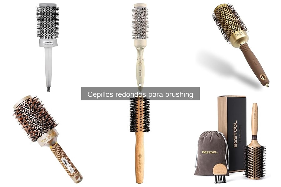 Cómo usar cepillos redondos en cabello húmedo y seco
