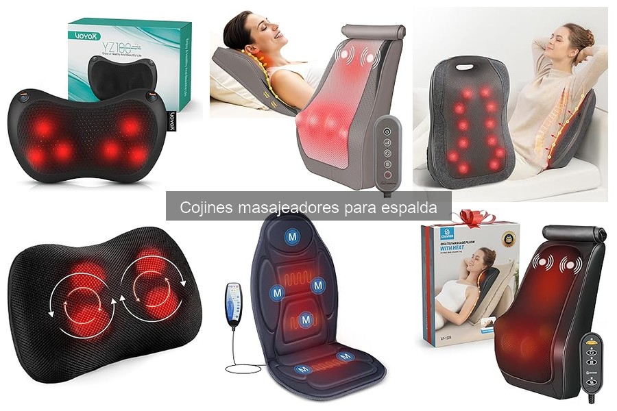 Cómo usar correctamente un cojín masajeador para espalda