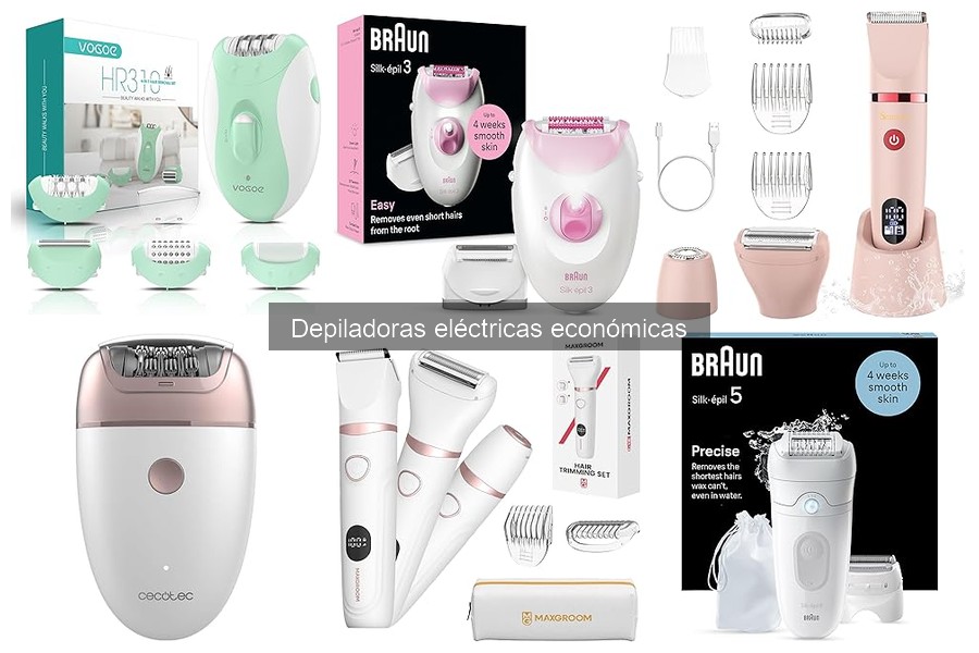 Cómo usar correctamente una depiladora eléctrica económica