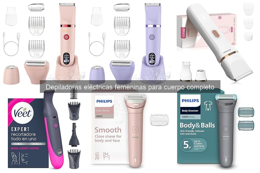 Cómo usar correctamente una depiladora eléctrica para mujer