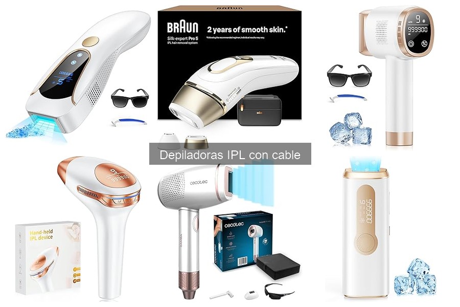 Cómo usar correctamente una depiladora IPL con cable