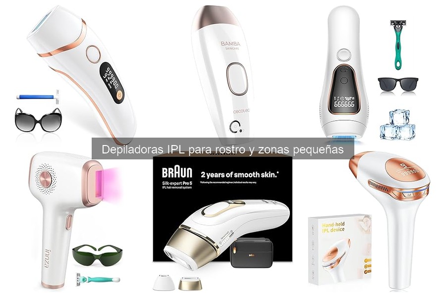 Cómo usar depiladoras IPL en zonas pequeñas: Guía práctica