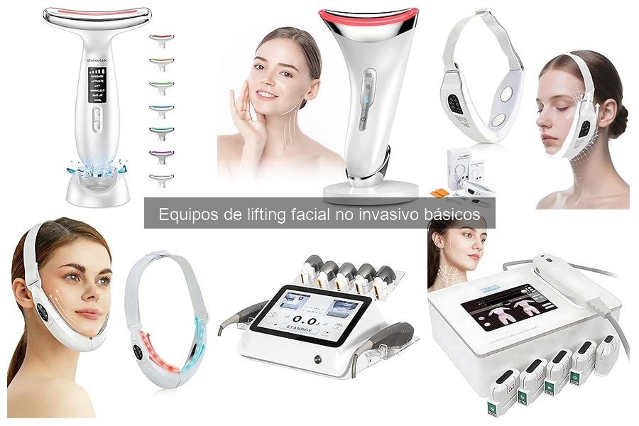 Cómo usar equipos de lifting facial no invasivo correctamente