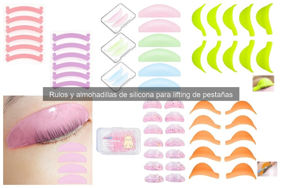 Cómo usar rulos de silicona para lifting de pestañas