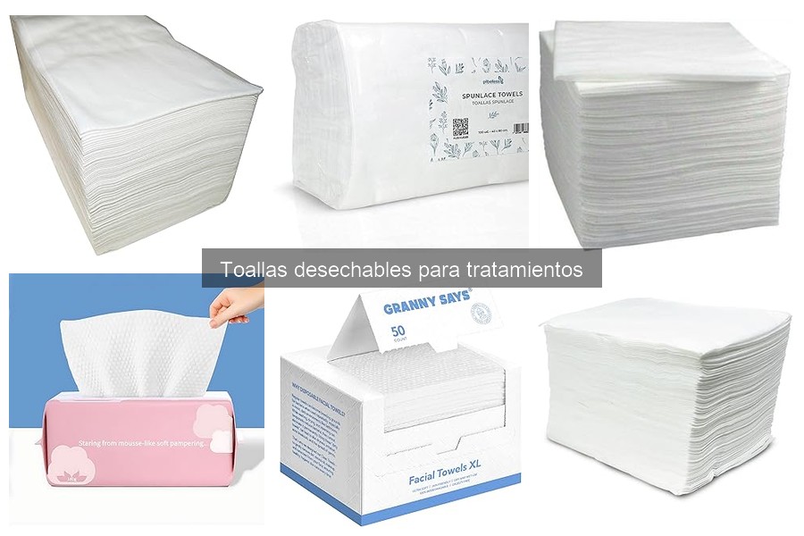 Cómo usar toallas desechables en tratamientos estéticos