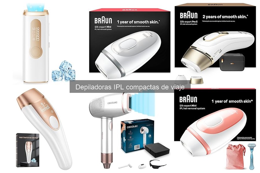 Cómo usar tu depiladora IPL compacta de viaje correctamente