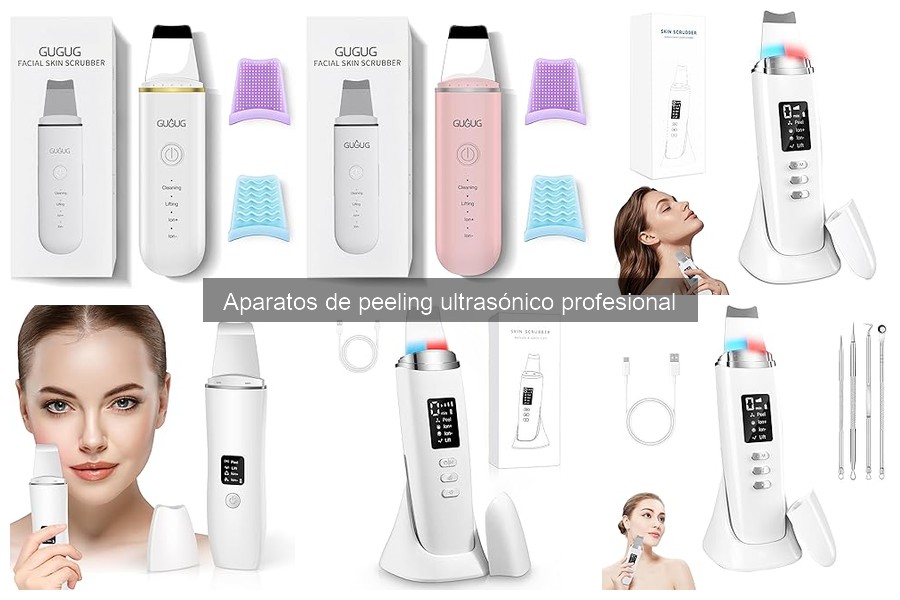 Cómo usar un aparato de peeling ultrasónico de manera efectiva