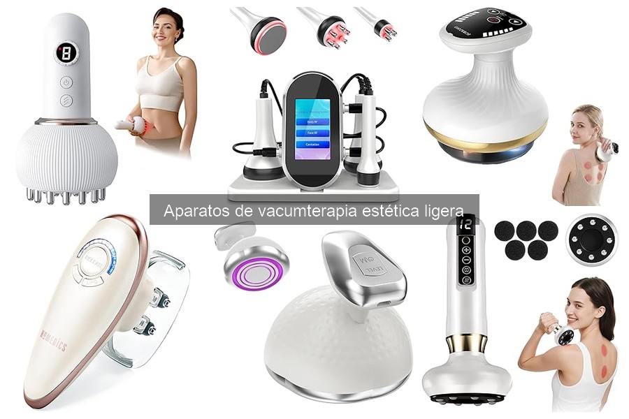 ** Cómo usar un aparato de vacumterapia estética ligera