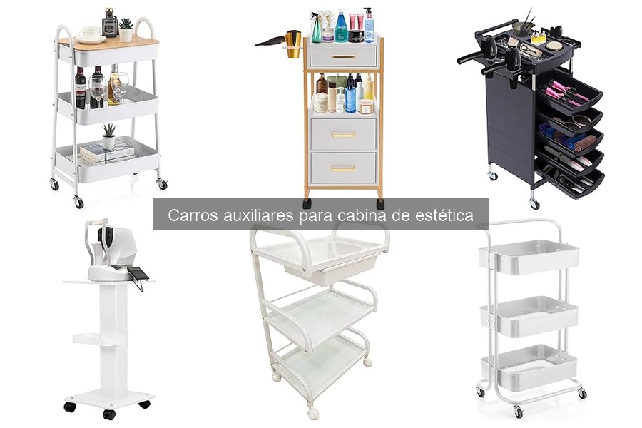 Cómo usar un carro auxiliar en cabina de estética: guía práctica
