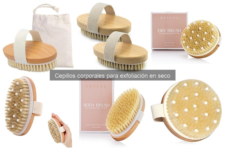 Cómo usar un cepillo corporal para exfoliación en seco