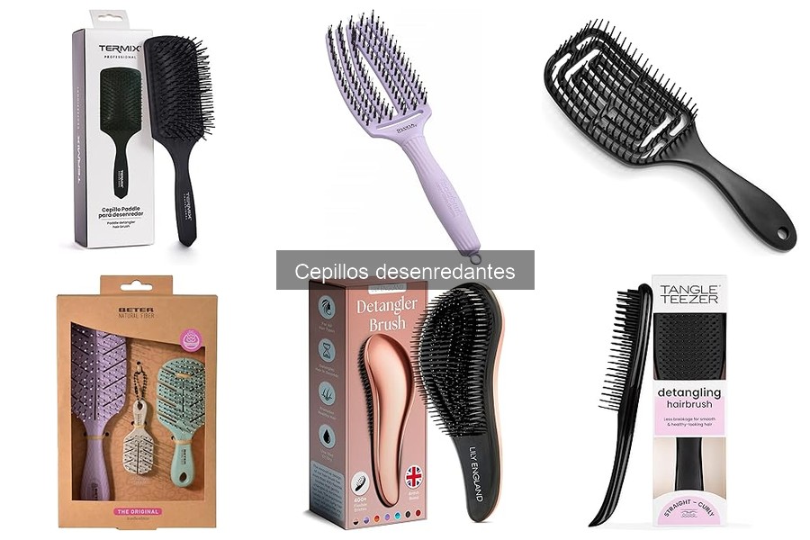 Cómo usar un cepillo desenredante correctamente