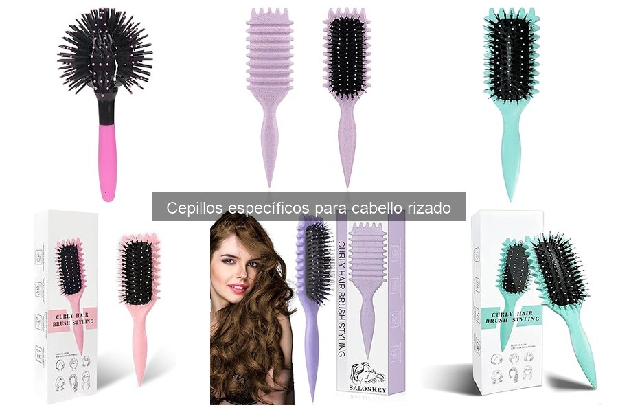 Cómo usar un cepillo para cabello rizado correctamente
