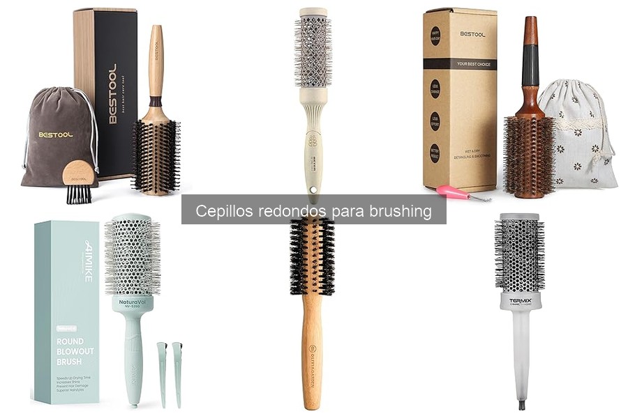 Cómo usar un cepillo redondo para brushing efectivamente