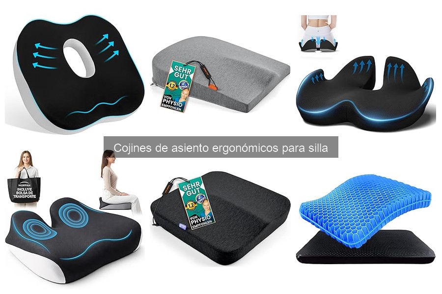 Cómo usar un cojín de asiento ergonómico correctamente