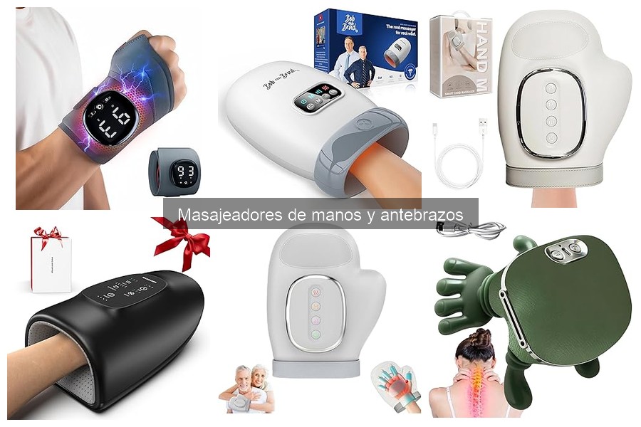 Cómo usar un masajeador de manos y antebrazos correctamente
