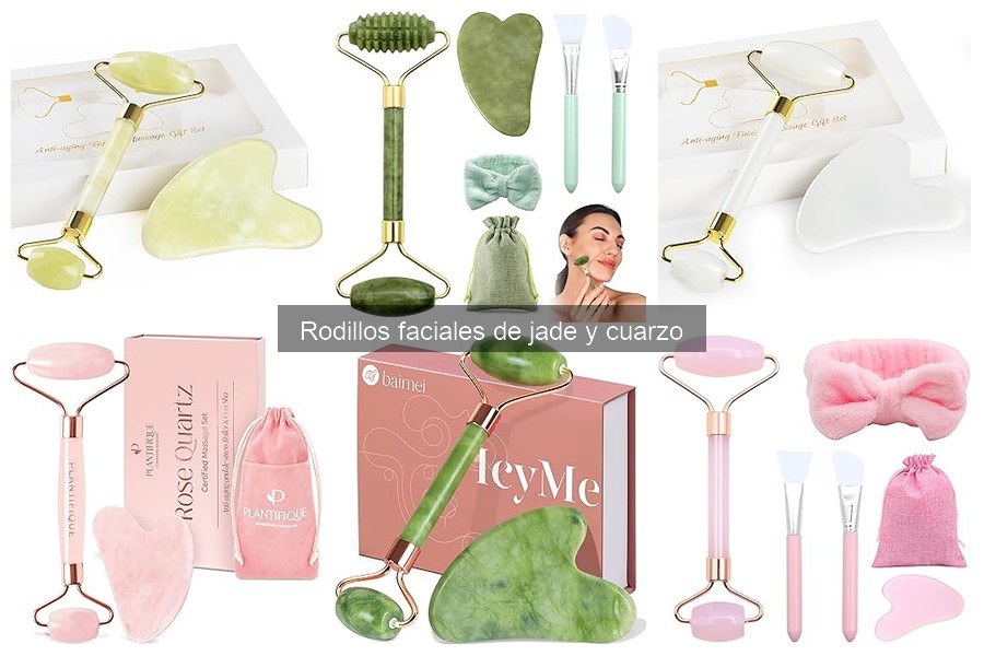 Cómo usar un rodillo facial de jade y cuarzo correctamente